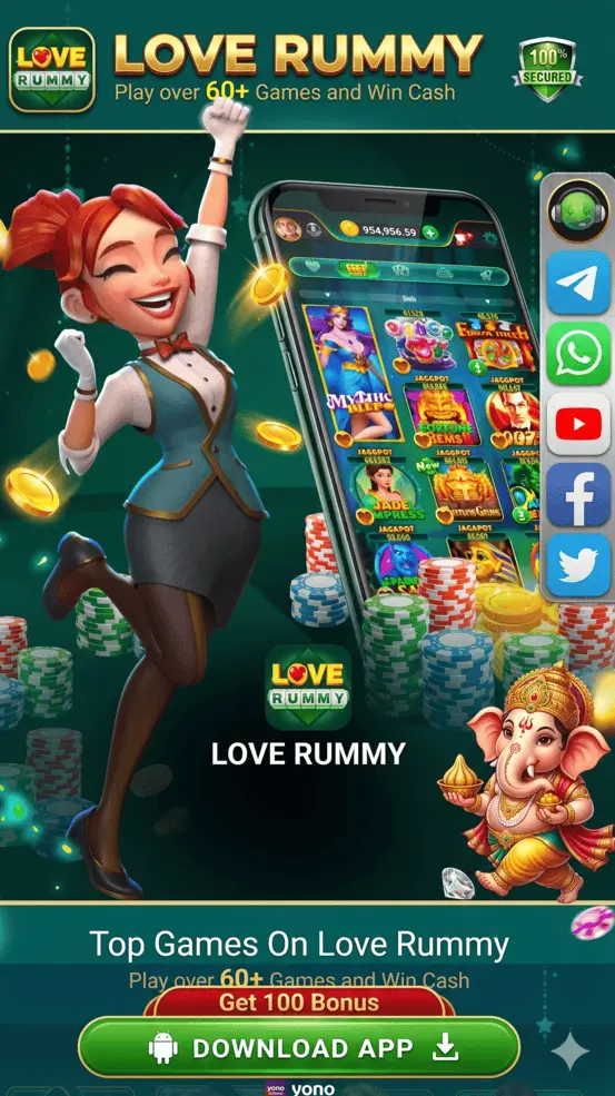 love rummy game interface